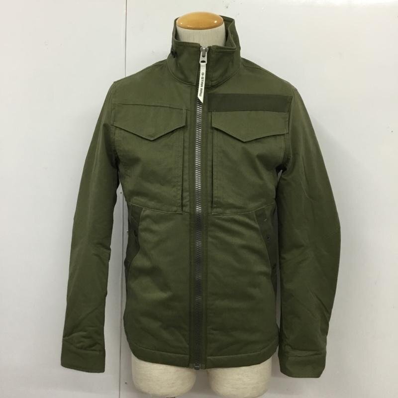 G-STAR RAW XS ジースターロゥ ジャケット、上着 ジャンパー、ブルゾン Jacket カーキ / カーキ / 10109978拍卖