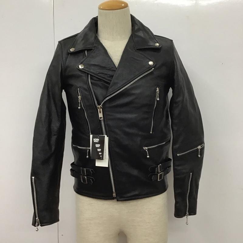 HORN WORKS M ホーンワークス ジャケット、上着 ジャンパー、ブルゾン Jacket 黒 / ブラック / 10109840拍卖