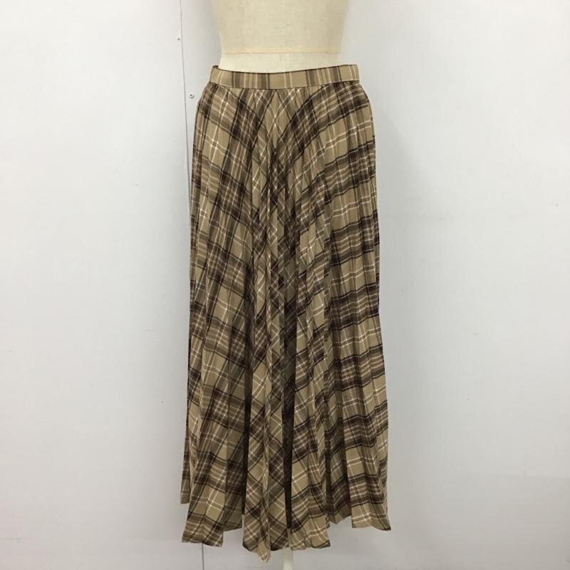 niko and... 3 ニコアンド スカート ロングスカート ロングスカート フレアスカート カジュアルスカート チェックスカート 10122430拍卖