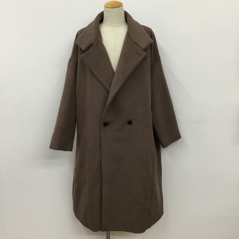 HARE L ハレ コート コート一般 HA030211AD マルチWAYウールダブルコート Coat 茶 / ブラウン / 10109046拍卖