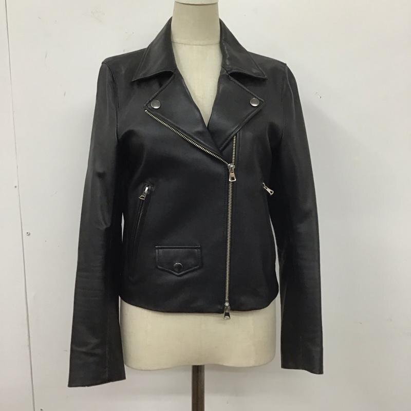 STUDIOUS 1 ステュディオス ジャケット、上着 ライダース 207052002 ダブルライダースジャケット Jacket 黒 / ブラック / 10123883拍卖