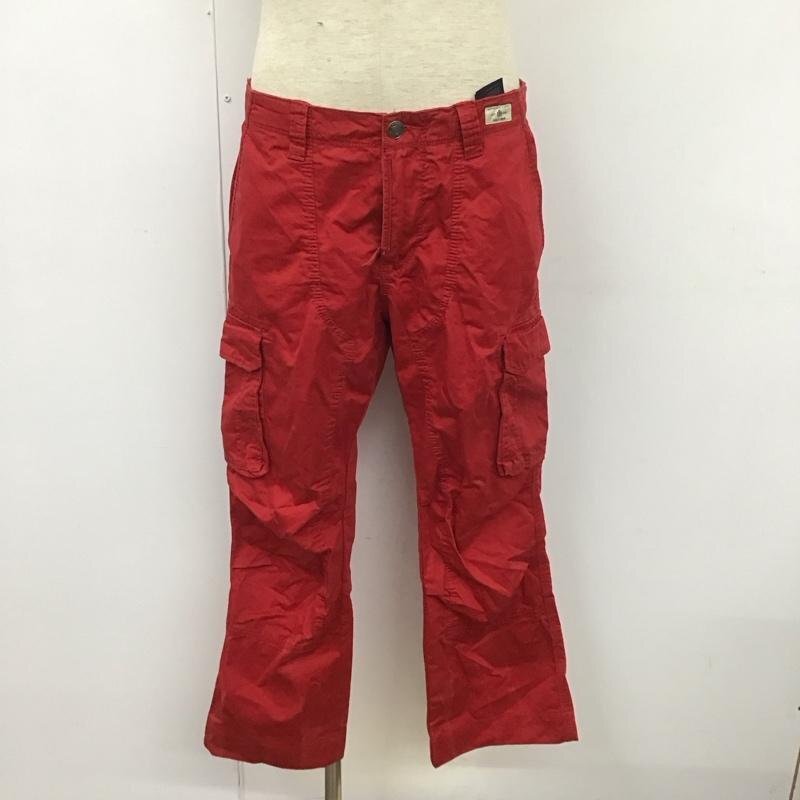 TOMMY HILFIGER 32インチ トミーヒルフィガー パンツ ワークパンツ、ペインターパンツ 赤 / レッド / 10111103拍卖