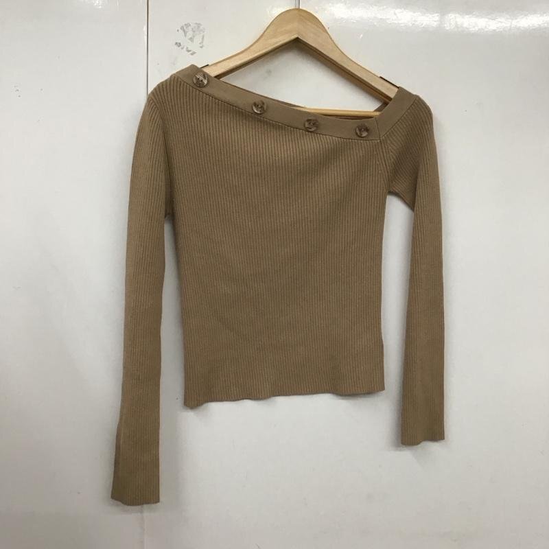 MURUA FREE ムルーア ニット、セーター 長袖 011942601101 イレギュラーデコルテニット ワンショルダー Knit Sweater 10126466拍卖