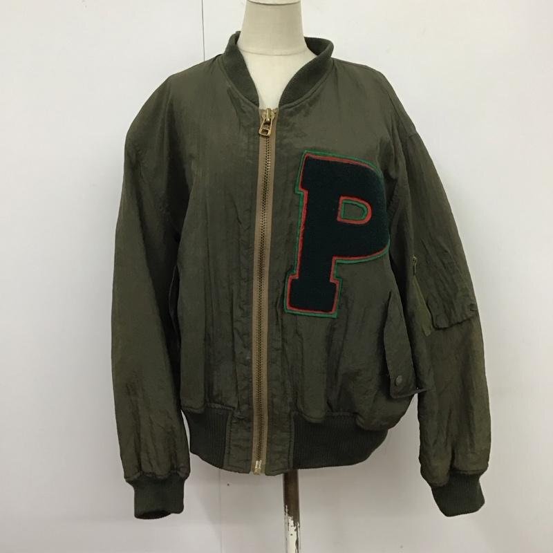 PINK HOUSE L ピンクハウス ジャケット、上着 ジャンパー、ブルゾン 11PJ-B ノーカラー Jacket カーキ / カーキ / 10125816拍卖