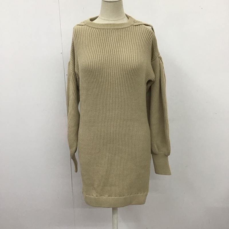 SLY 1 スライ ワンピース ミニスカート 030ASK73-0340 One-Piece Mini Skirt Short Skirt ベージュ / ベージュ / 10124818拍卖