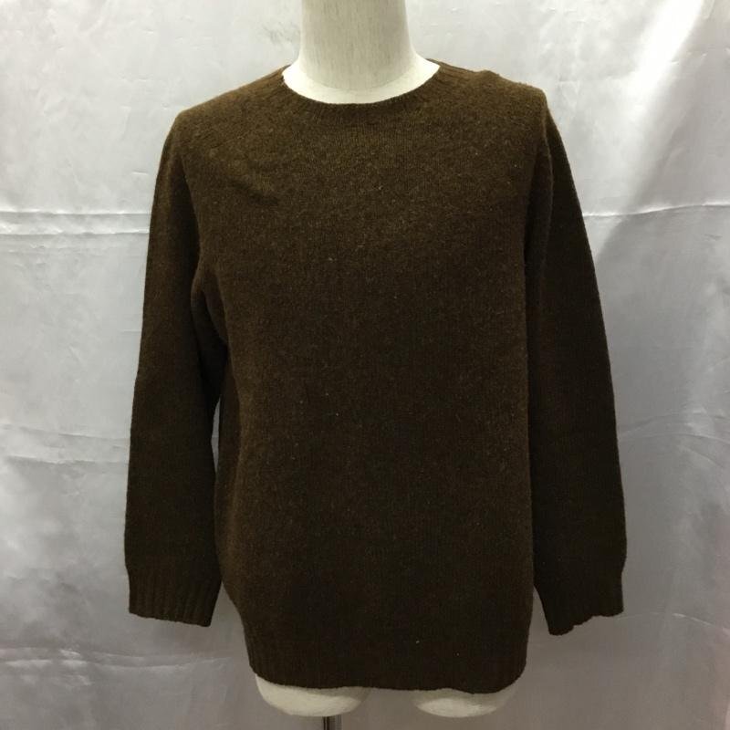 GENERALSUPPLY L ジェネラルサプライ ニット、セーター 長袖 長袖ニットカットソー ニット セーター クルーネックニット 10108713拍卖