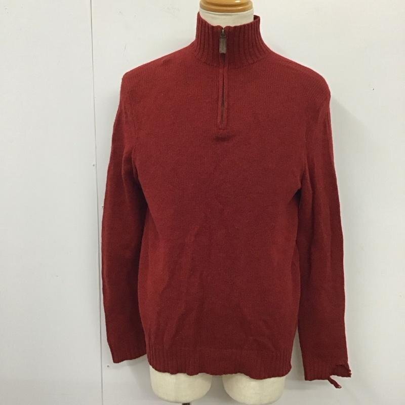 Polo by RALPH LAUREN M ポロバイラルフローレン ニット、セーター 長袖 ハーフジップ Knit Sweater 赤 / レッド / 10120186拍卖