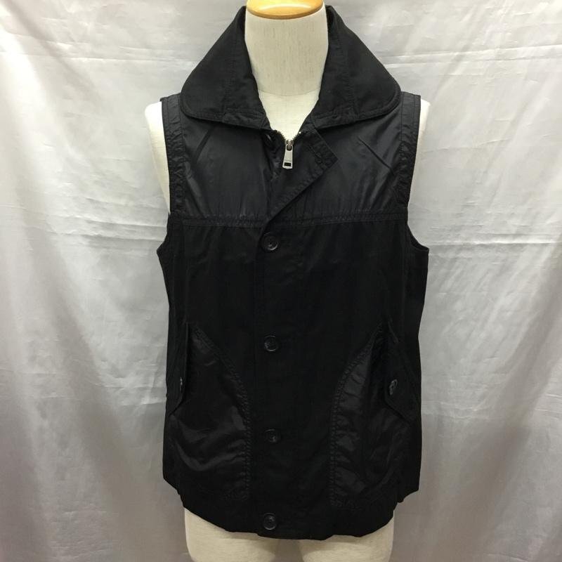 BURBERRY BLACK LABEL L バーバリーブラックレーベル ベスト ベスト Vest 黒 / ブラック / 10121913拍卖