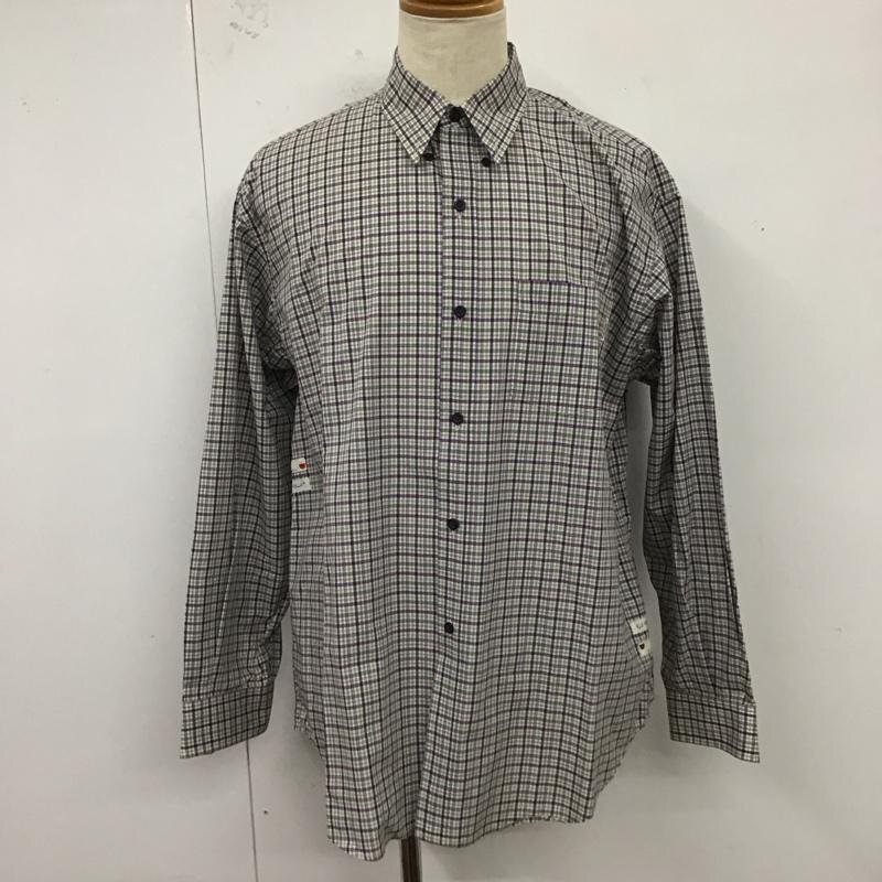 KARLHELMUT L カールヘルム シャツ、ブラウス 長袖 長袖シャツ カラーシャツ ポケットシャツ 長袖カットソー チェックシャツ 10122010拍卖