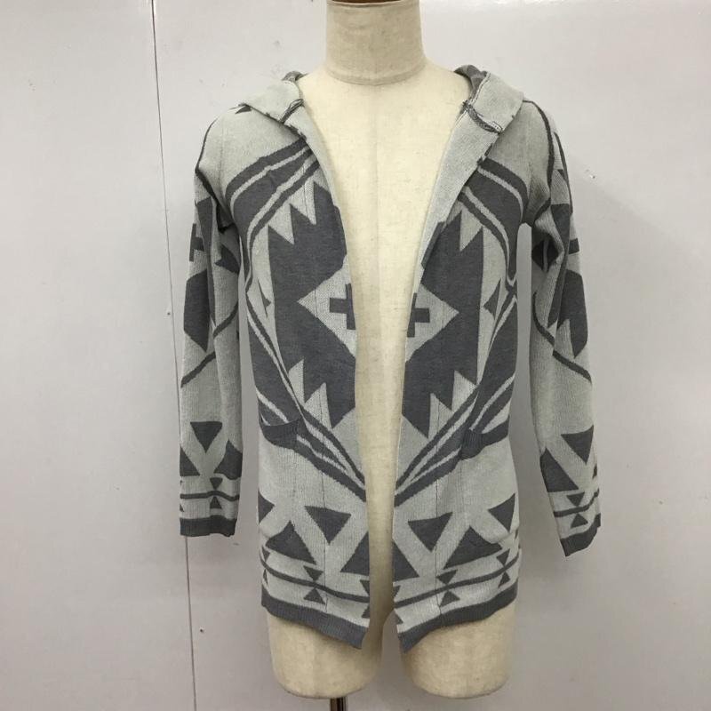 BAYFLOW 2 ベイフロー カーディガン 長袖 長袖カーディガン フード付き ニット リブニット 前ボタン Cardigan 灰 / グレー / 10116641拍卖