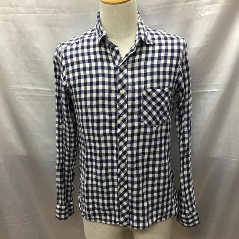 BAYFLOW 3 ベイフロー シャツ、ブラウス 長袖 長袖シャツ カラーシャツ ポケットシャツ 長袖カットソー チェックシャツ 10117718拍卖