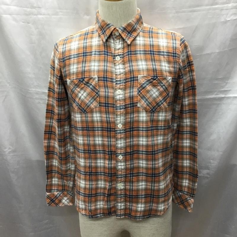 Ron Herman S ロンハーマン シャツ、ブラウス 長袖 長袖シャツ カラーシャツ ポケットシャツ 長袖カットソー チェックシャツ 10117549拍卖