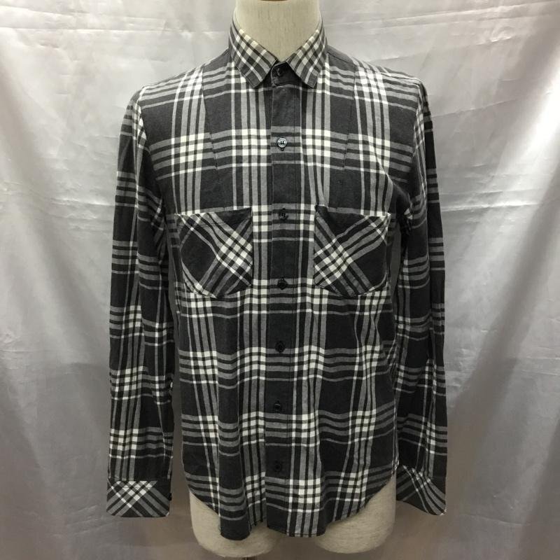 DISCOVERED M ディスカバード シャツ、ブラウス 長袖 長袖シャツ カラーシャツ ポケットシャツ 長袖カットソー チェックシャツ 10117553拍卖