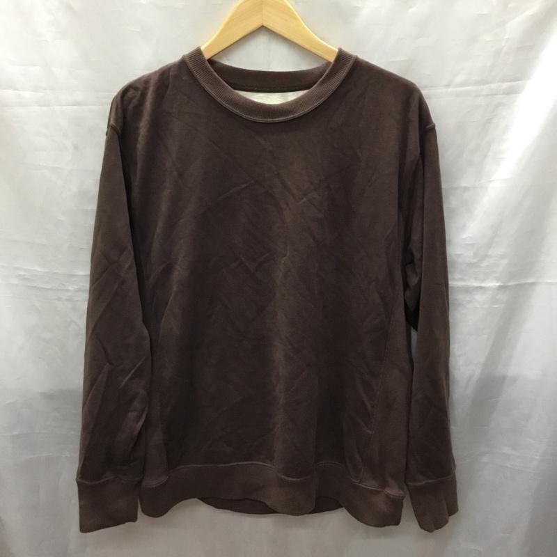 INHERIT M インヘリット トレーナー 長袖 18-070-720-5000-3-0 フェイクスウェードロングスリーブTシャツ Sweat Sweatshirt 10119005拍卖