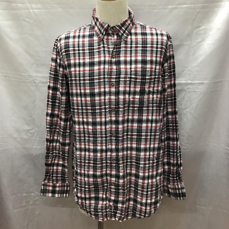 CHAPS M チャップス シャツ、ブラウス 長袖 長袖シャツ カラーシャツ ポケットシャツ 長袖カットソー チェックシャツ 10118547拍卖