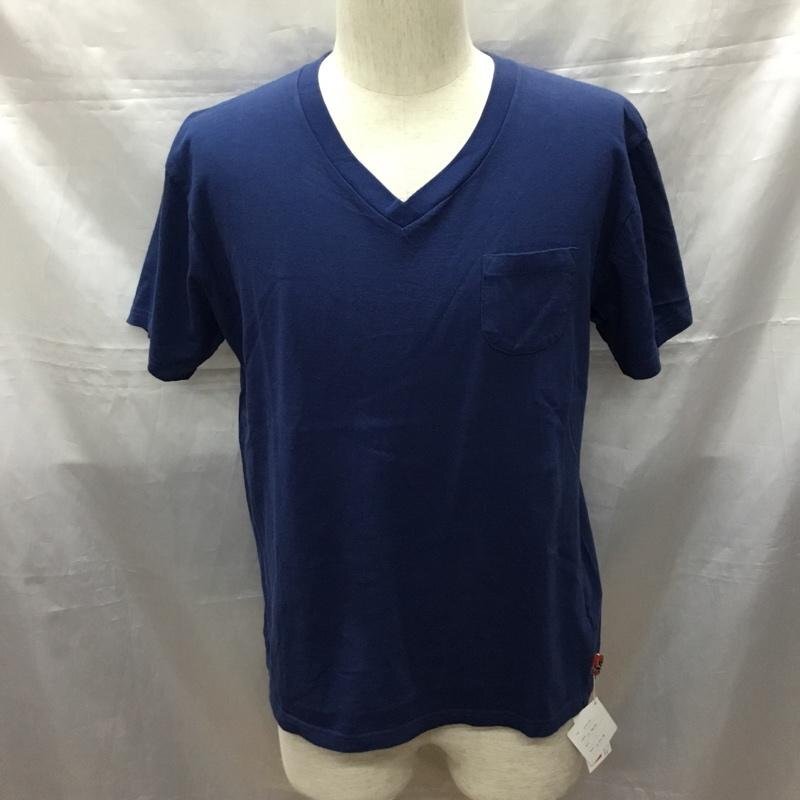 CAT'S PAW L キャッツポウ Tシャツ 半袖 半袖カットソー プリントTシャツ クルーネックカットソー T Shirt 紺 / ネイビー / 10114605拍卖