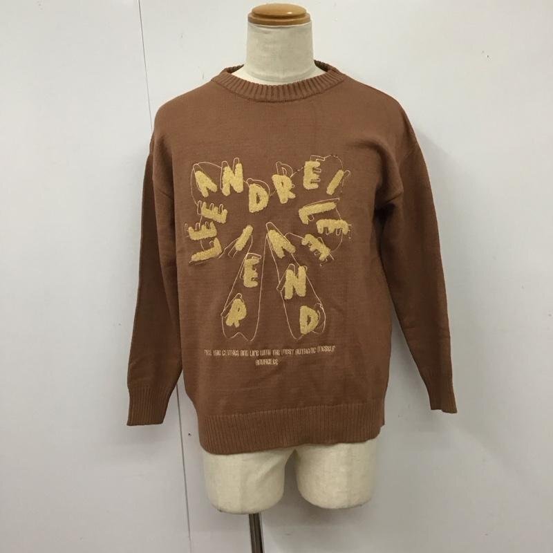USED L 古着 ニット、セーター 長袖 長袖ニットカットソー ニット セーター クルーネックニット Knit Sweater 10123931拍卖