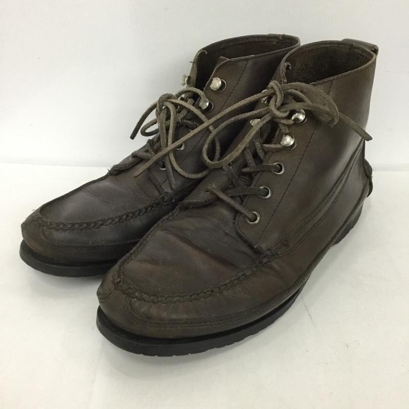 USED 表記無し 古着 ブーツ ショートブーツ NUNN BUSH レザー レースアップ Boots Short Boots 茶 / ブラウン / 10125090拍卖
