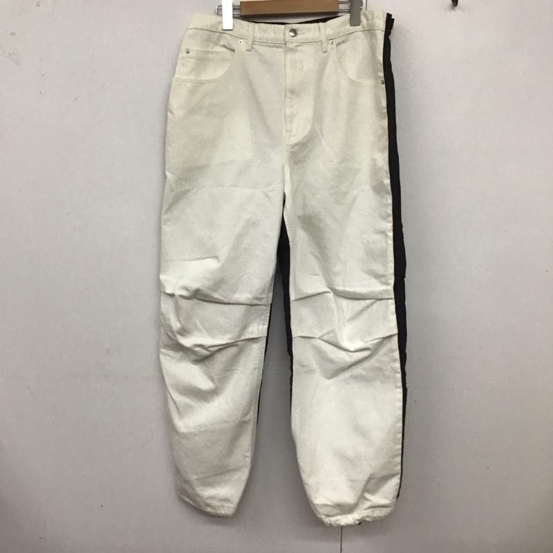 ALEXANDER WANG 30インチ アレキサンダーワン パンツ ワークパンツ、ペインターパンツ 白 / ホワイト / X 黒 / ブラック / 10124270拍卖