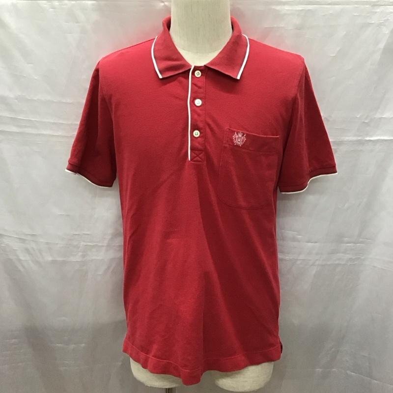 NEWYORKER M ニューヨーカー ポロシャツ 半袖 半袖ポロシャツ カラーシャツ 半袖カットソー Polo Shirt 赤 / レッド / 10116967拍卖