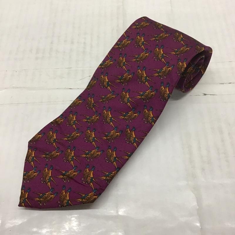 BROOKS BROTHERS 表記無し ブルックスブラザーズ ネクタイ ネクタイ シルク Necktie 紫 / パープル / 10113405拍卖
