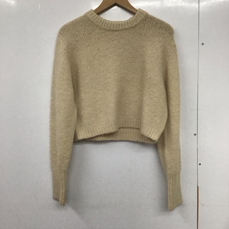 ZARA S ザラ ニット、セーター 長袖 9598/125/712 ふわもこニット Knit Sweater ベージュ / ベージュ / 10132856拍卖