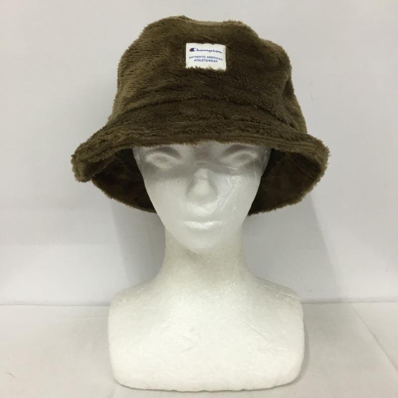 Champion FREE チャンピオン 帽子 ハット 387-4012 バケットハット ボア タグ付き Hat 茶 / ブラウン / 10129959拍卖