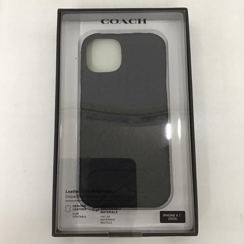 COACH 表記無し コーチ その他ファッション小物 その他ファッション小物 CIPH-130-BLKEB iPhone 14 iPhoneケース Slim Wrap 10127123拍卖
