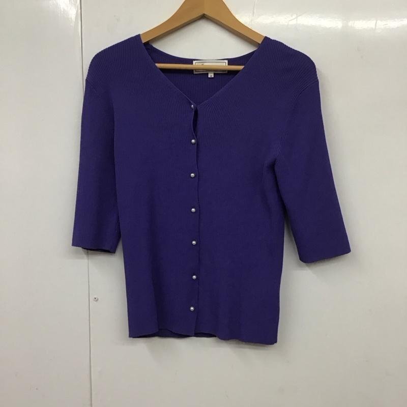 ROPE' PICNIC 38 ロペピクニック カーディガン 長袖 Cardigan 紫 / パープル / 10131175拍卖