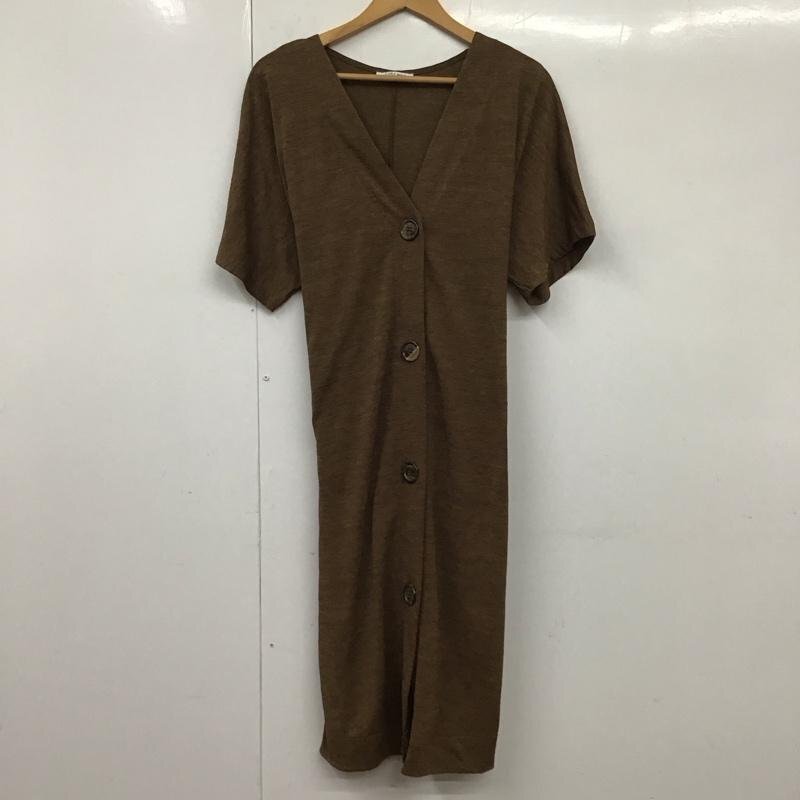 ZARA M ザラ ワンピース ロングスカート One-Piece Long Skirt 茶 / ブラウン / 10131508拍卖