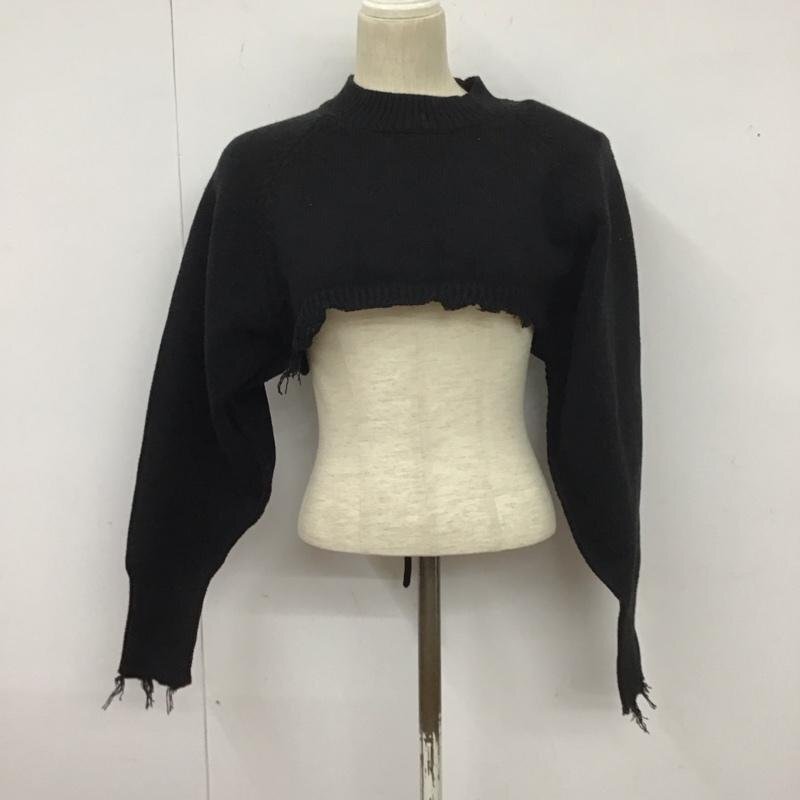 EMODA FREE エモダ ニット、セーター 長袖 042152670401-01 長袖ニット スーパークロップクラッシュニット Knit Sweater 10127471拍卖