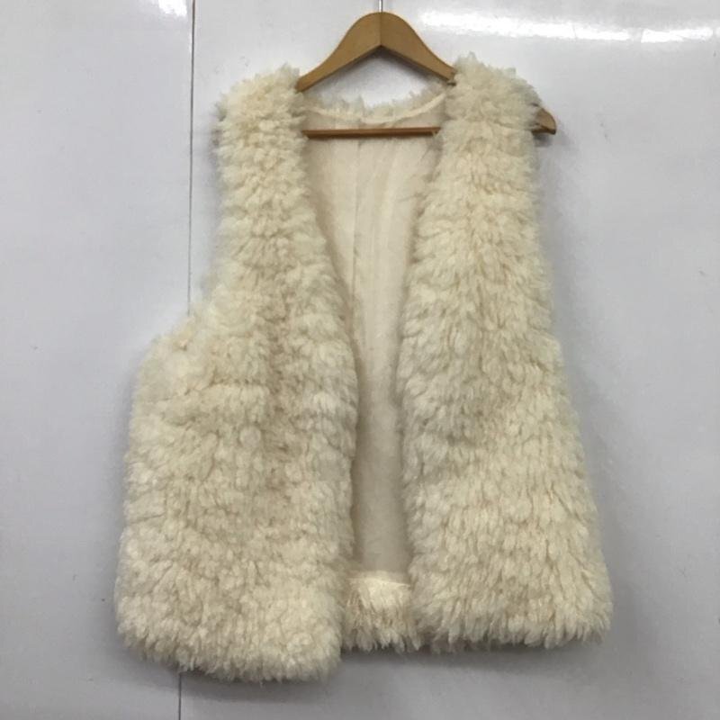 CIAOPANIC 表記無し チャオパニック ベスト ベスト ファーベスト Vest 白 / ホワイト / 10131111拍卖