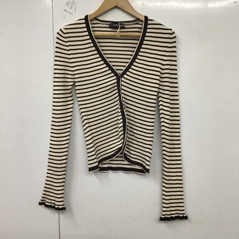 ZARA KNIT S ザラニット カーディガン 長袖 長袖カーディガン 前ボタン ニットカーディガン Cardigan 10128741拍卖