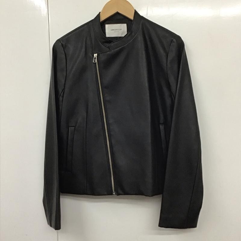 OPAQUE.CLIP L オペークドットクリップ ジャケット、上着 ライダース 637-46007 Jacket 黒 / ブラック / 10130386拍卖