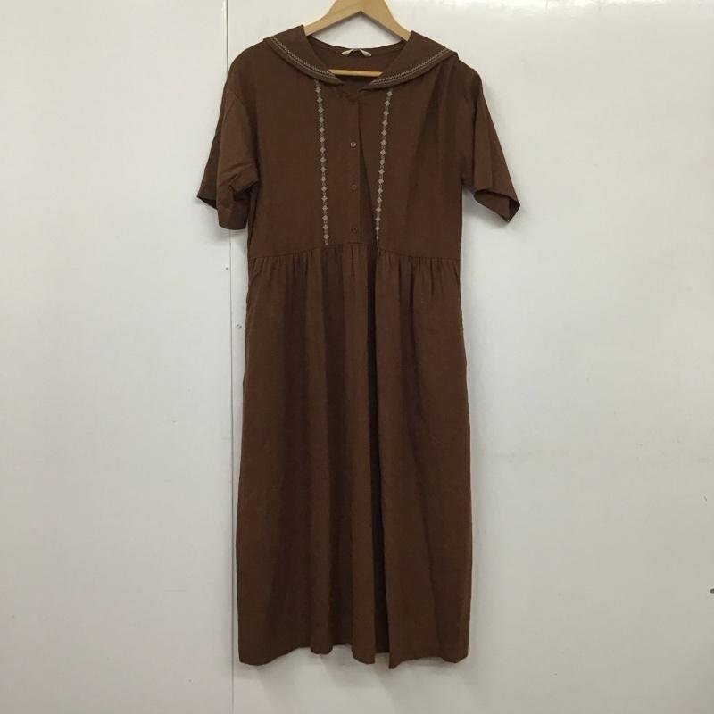 ehka sopo FREE エヘカソポ ワンピース ロングスカート One-Piece Long Skirt 茶 / ブラウン / 10131495拍卖