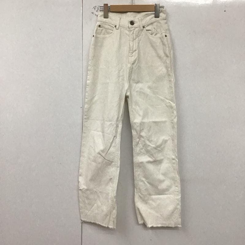 JEANASIS S ジーナシス パンツ デニム、ジーンズ Pants Trousers Denim Pants Jeans 白 / ホワイト / 10129737拍卖