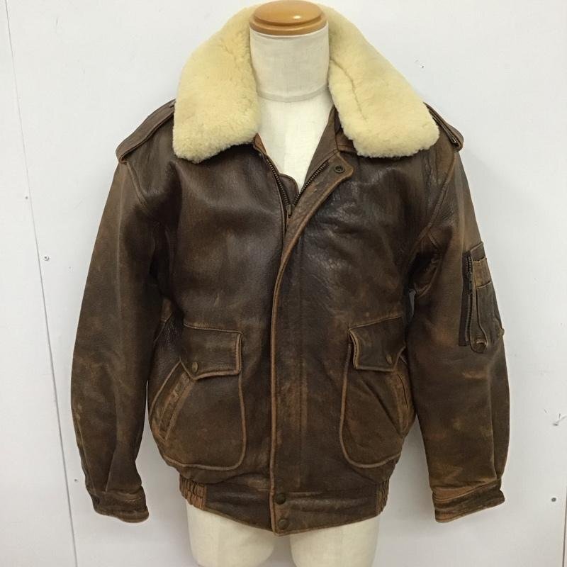 USED L 古着 ジャケット、上着 ジャケット、ブレザー ジップアップジャケット アウター 古着 Jacket 茶 / ブラウン / 10126271拍卖