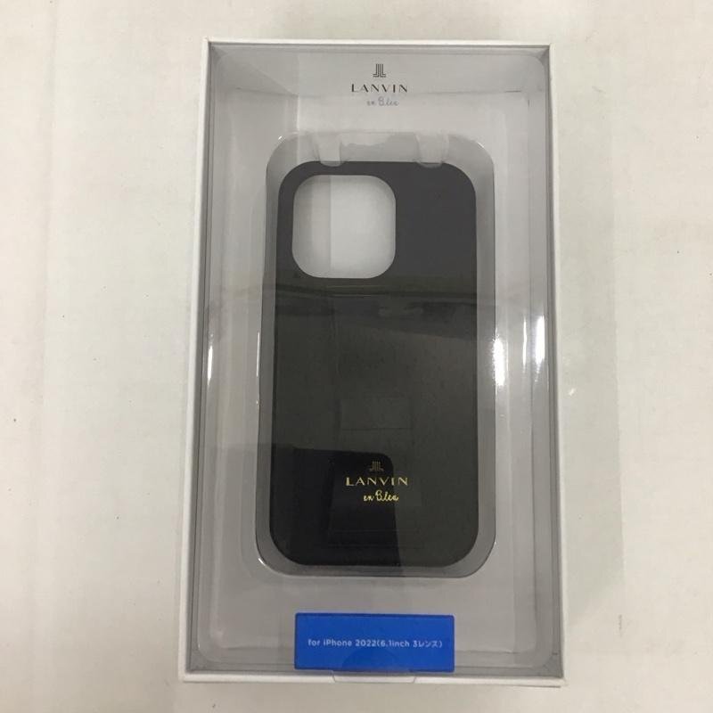 LANVIN 表記無し ランバン その他ファッション小物 その他ファッション小物 LBBLKSRIP2261P iPhoneケース iPhone 14 Proケース 10127215拍卖