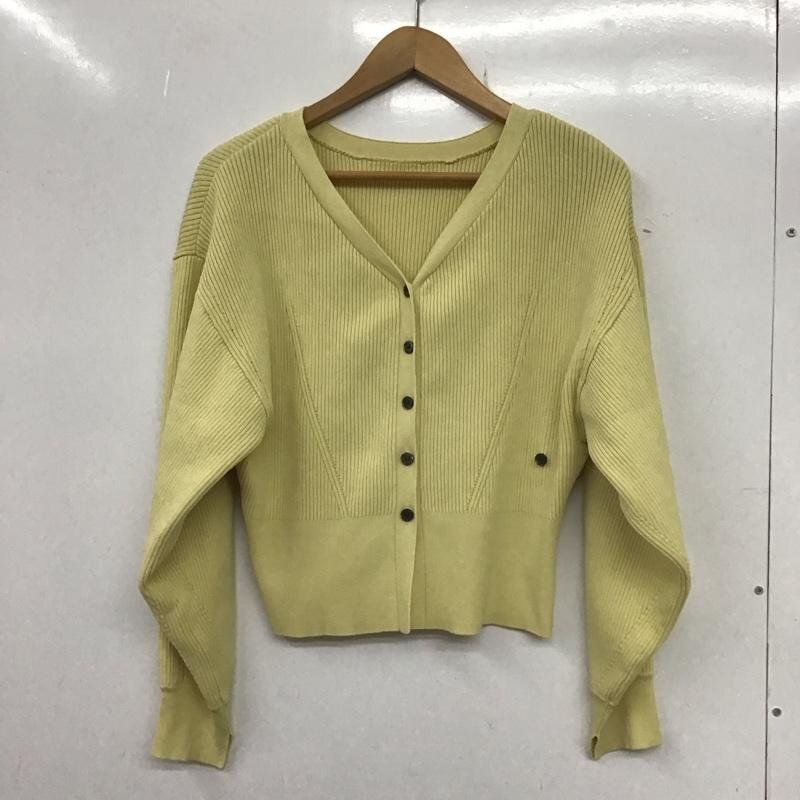 mystic FREE ミスティック カーディガン 長袖 MYZ1041105A0013 レイヤードボタンカーディガン Cardigan 黄 / イエロー / 10133559拍卖