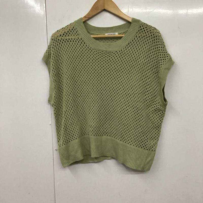 OLIVE des OLIVE FREE オリーブデオリーブ ベスト ベスト ニットベスト Vest 薄緑 / ライトグリーン / 10131837拍卖