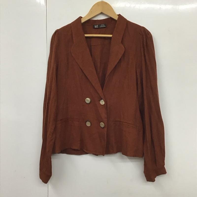 ZARA M ザラ ジャケット、上着 ジャケット、ブレザー 7385/204/658 テーラードジャケット Jacket 茶 / ブラウン / 10131030拍卖