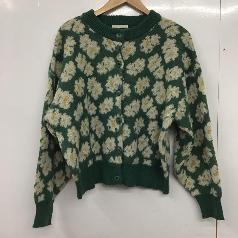 ehka sopo FREE エヘカソポ カーディガン 長袖 長袖ニットカーディガン 前ボタン ノーカラー Cardigan 10133020拍卖