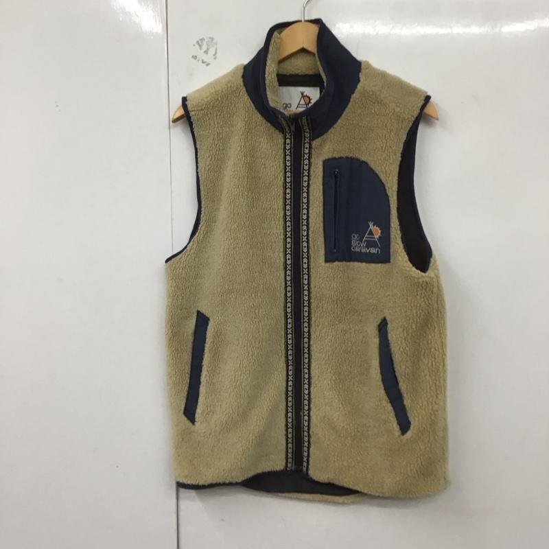 go slow caravan 4 ゴースローキャラバン ベスト ベスト ジップアップベスト フリースベスト ノースリーブ スタンドカラー 10129029拍卖