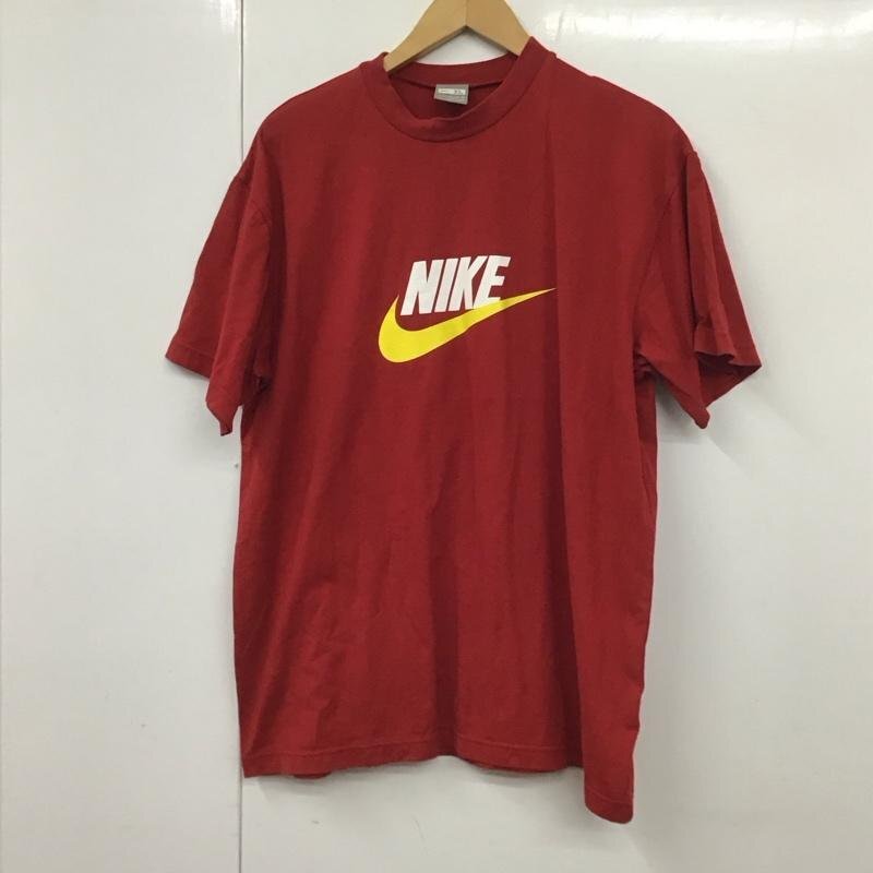 NIKE XL ナイキ Tシャツ 半袖 半袖カットソー プリントTシャツ クルーネックカットソー T Shirt えんじ / ワインレッド / 10130338拍卖