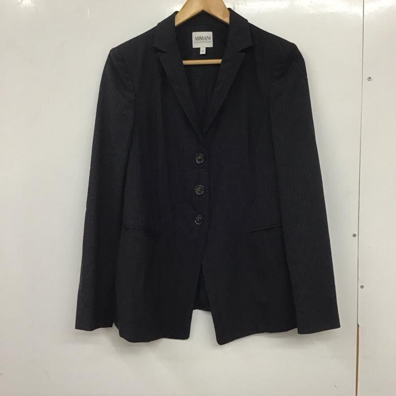 ARMANI COLLEZIONI 40 アルマーニコレッツォーニ ジャケット、上着 ジャケット、ブレザー Jacket 紺 / ネイビー / 10135060拍卖