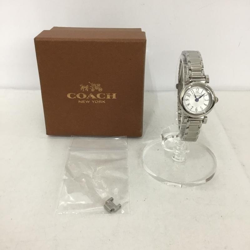 COACH 表記無し コーチ 腕時計 アナログ(クォーツ式) 14501967 箱有 Watch Analog (Quartz) 銀 / シルバー / 10134877拍卖