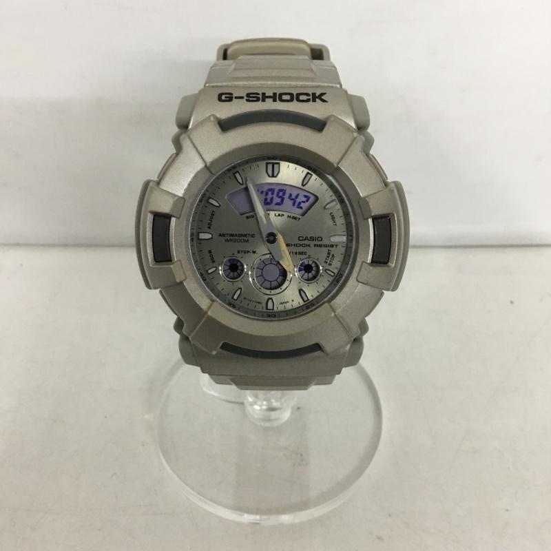 G-SHOCK 表記無し ジーショック 腕時計 デジタル AW-510 アナログ Watch Digital 銀 / シルバー / 10129002拍卖