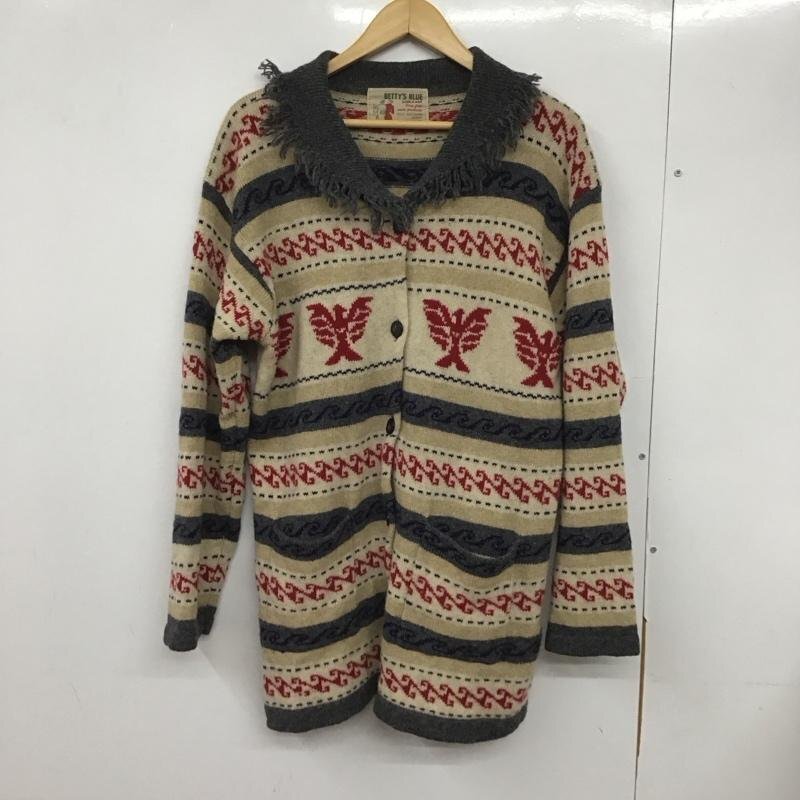 USED 9 古着 カーディガン 長袖 BETTYS BLUE Cardigan マルチカラー / マルチカラー / 10133890拍卖