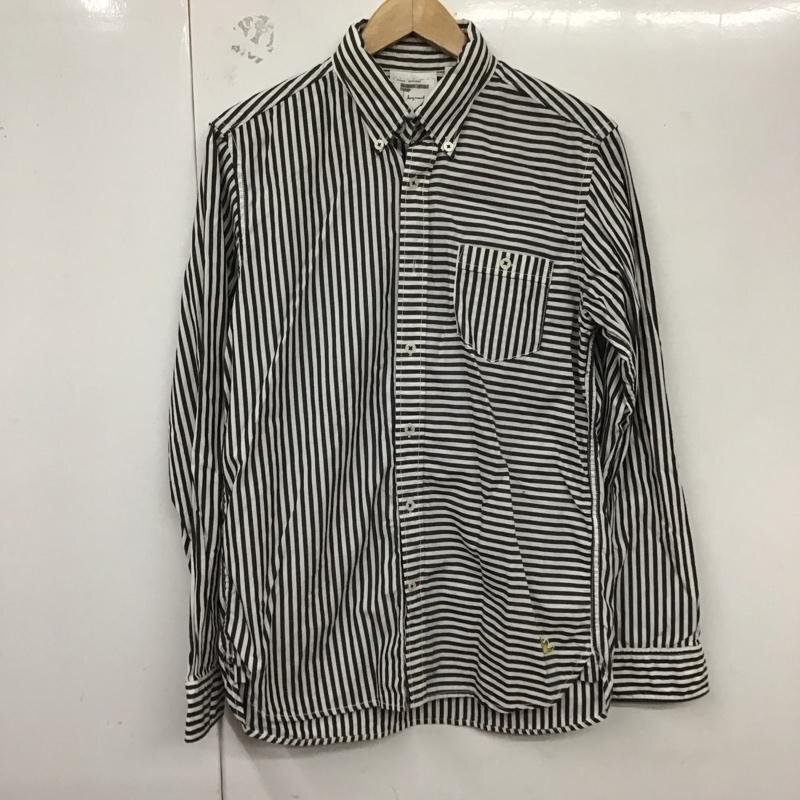 Mark Gonzales M マーク・ゴンザレス シャツ、ブラウス 長袖 2G8-9209 バックロゴ ボタンダウン Shirt Blouse 10129126拍卖