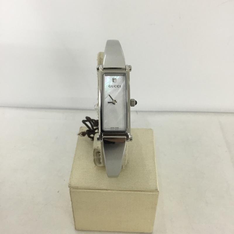 GUCCI 表記無し グッチ 腕時計 アナログ(クォーツ式) 1500L Watch Analog (Quartz) 銀 / シルバー / 10134869拍卖